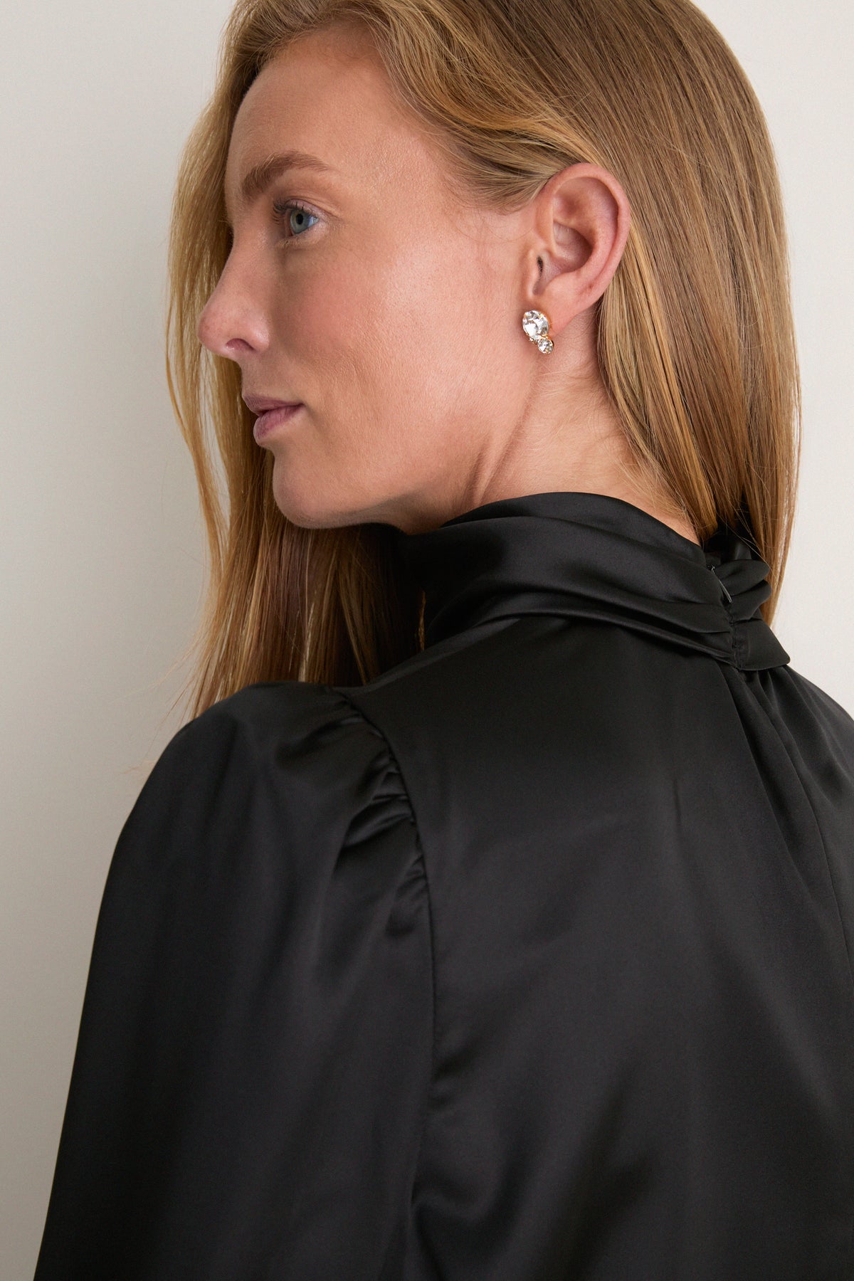 Black Embellished Faven Dress