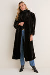 Brown Fur Carmella Coat
