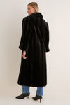 Brown Fur Carmella Coat