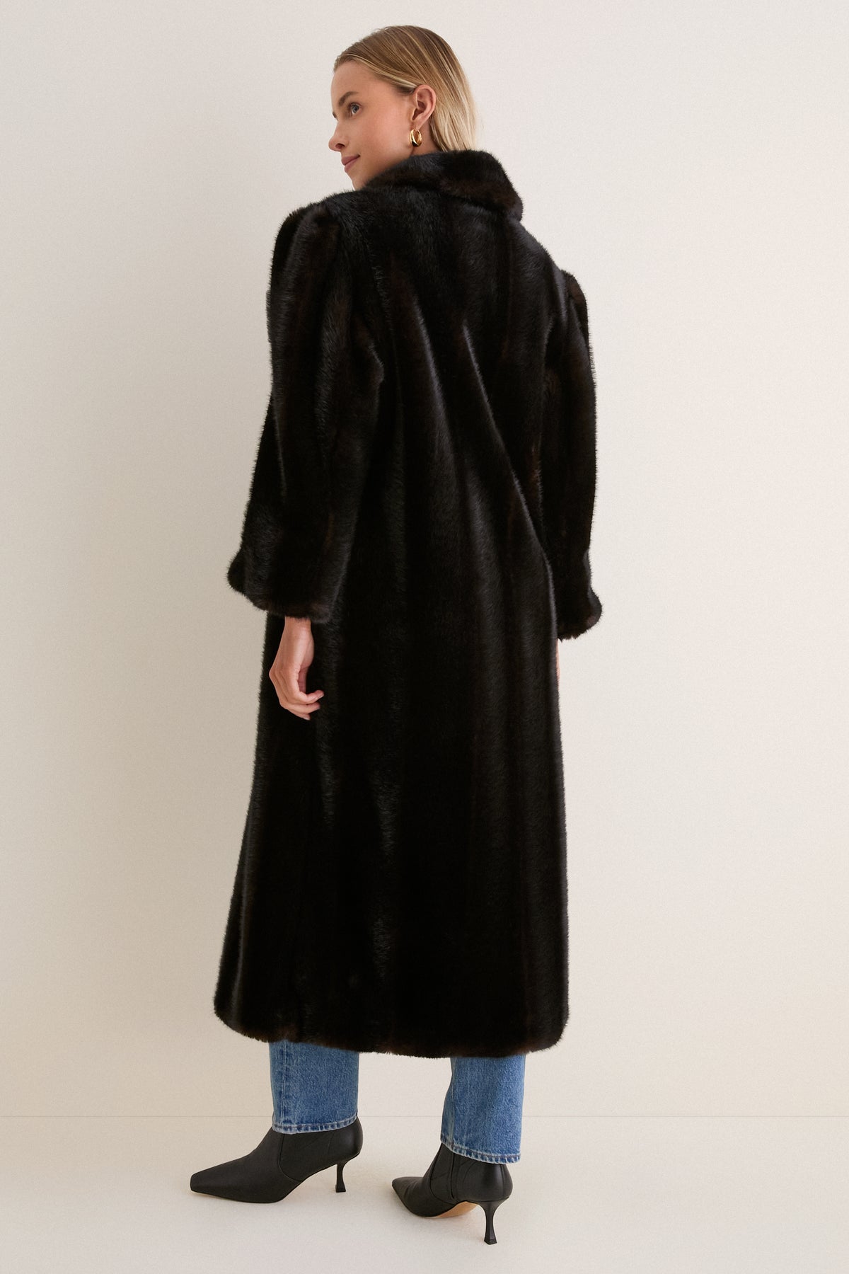Brown Fur Carmella Coat