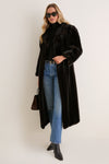 Brown Fur Carmella Coat