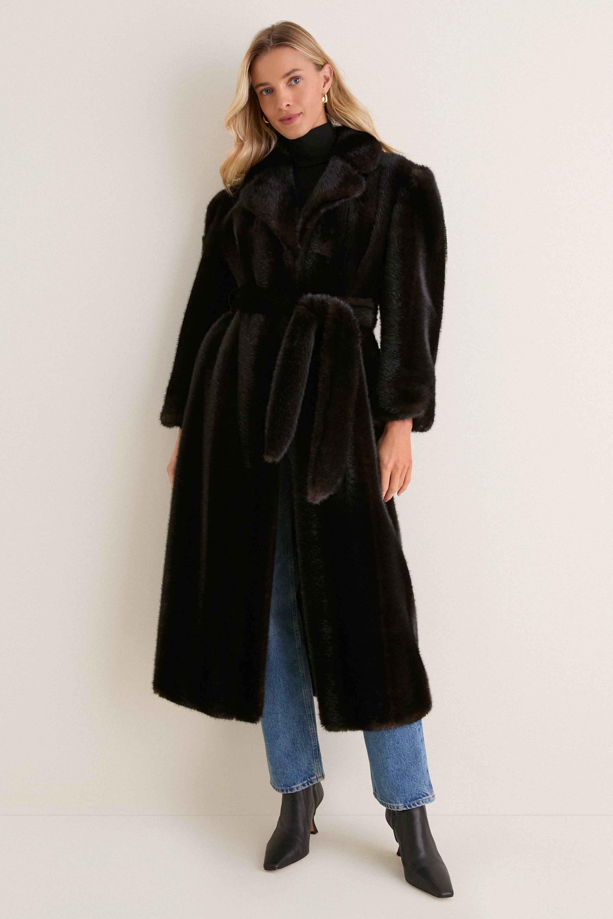 Brown Fur Carmella Coat | Tuckernuck