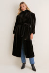 Brown Fur Carmella Coat
