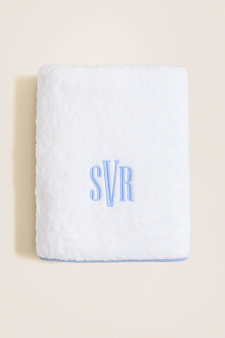 Azure Cairo Bath Towel