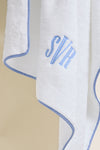 Azure Cairo Bath Towel