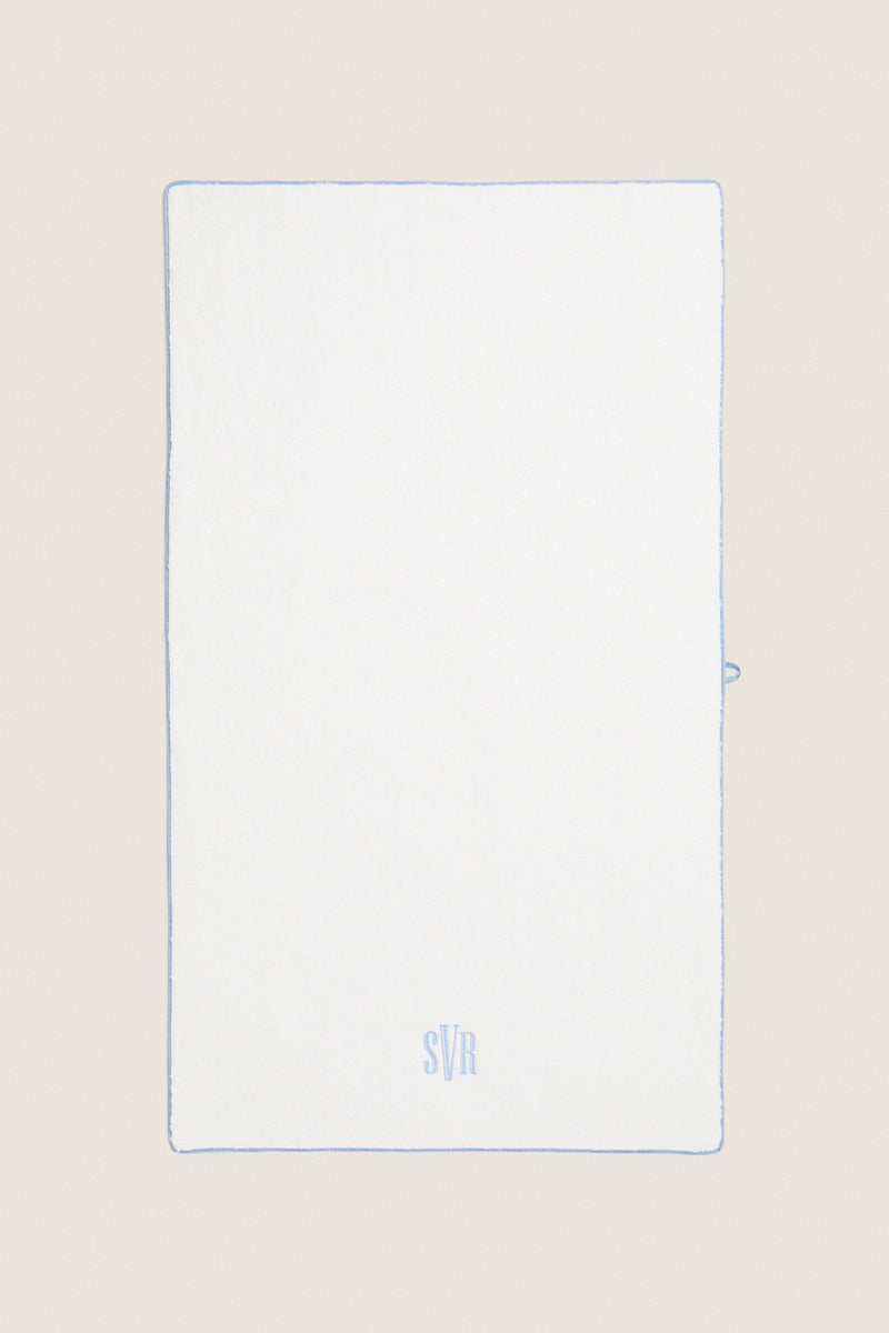 Azure Cairo Bath Towel