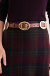 Brown Western Buckle Belt