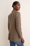 Houndstooth Leo Blazer
