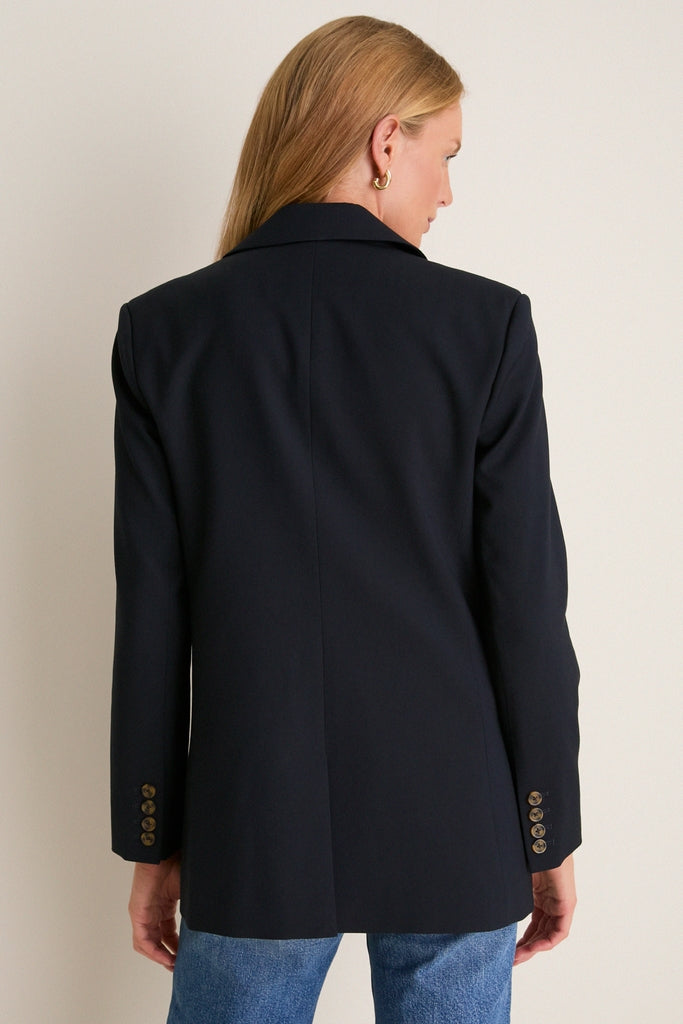 Navy Leo Boyfriend Blazer
