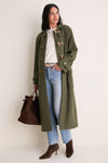 Olive Green Arthur Toggle Stadium Coat