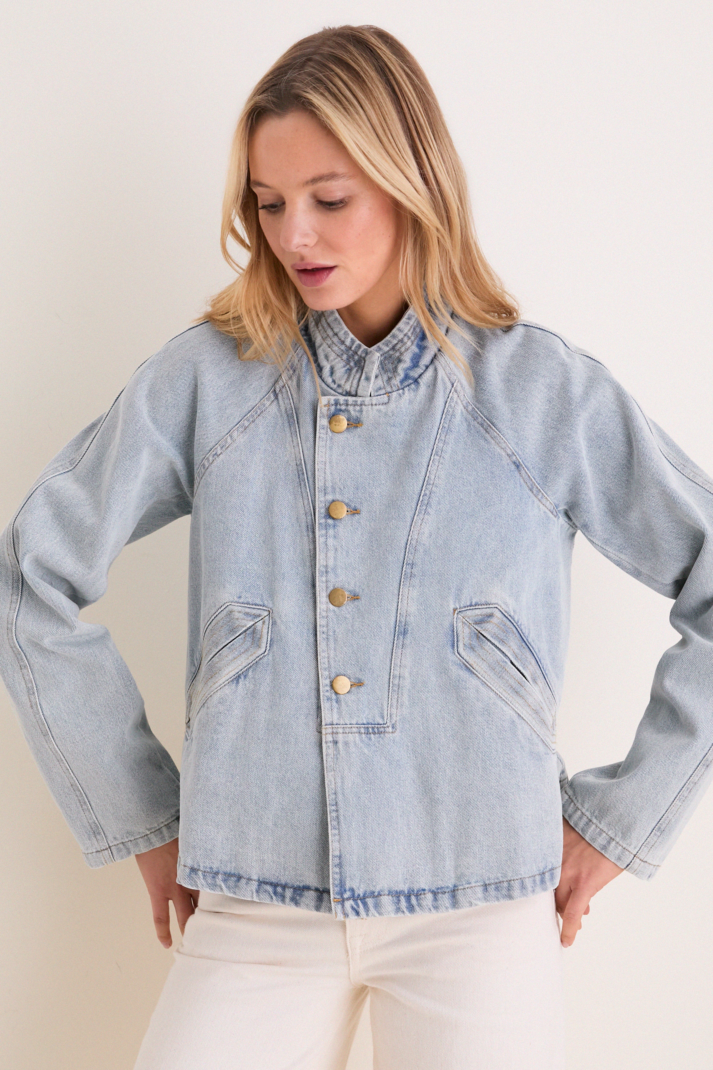 Denim Ripley Jacket | Pomander Place
