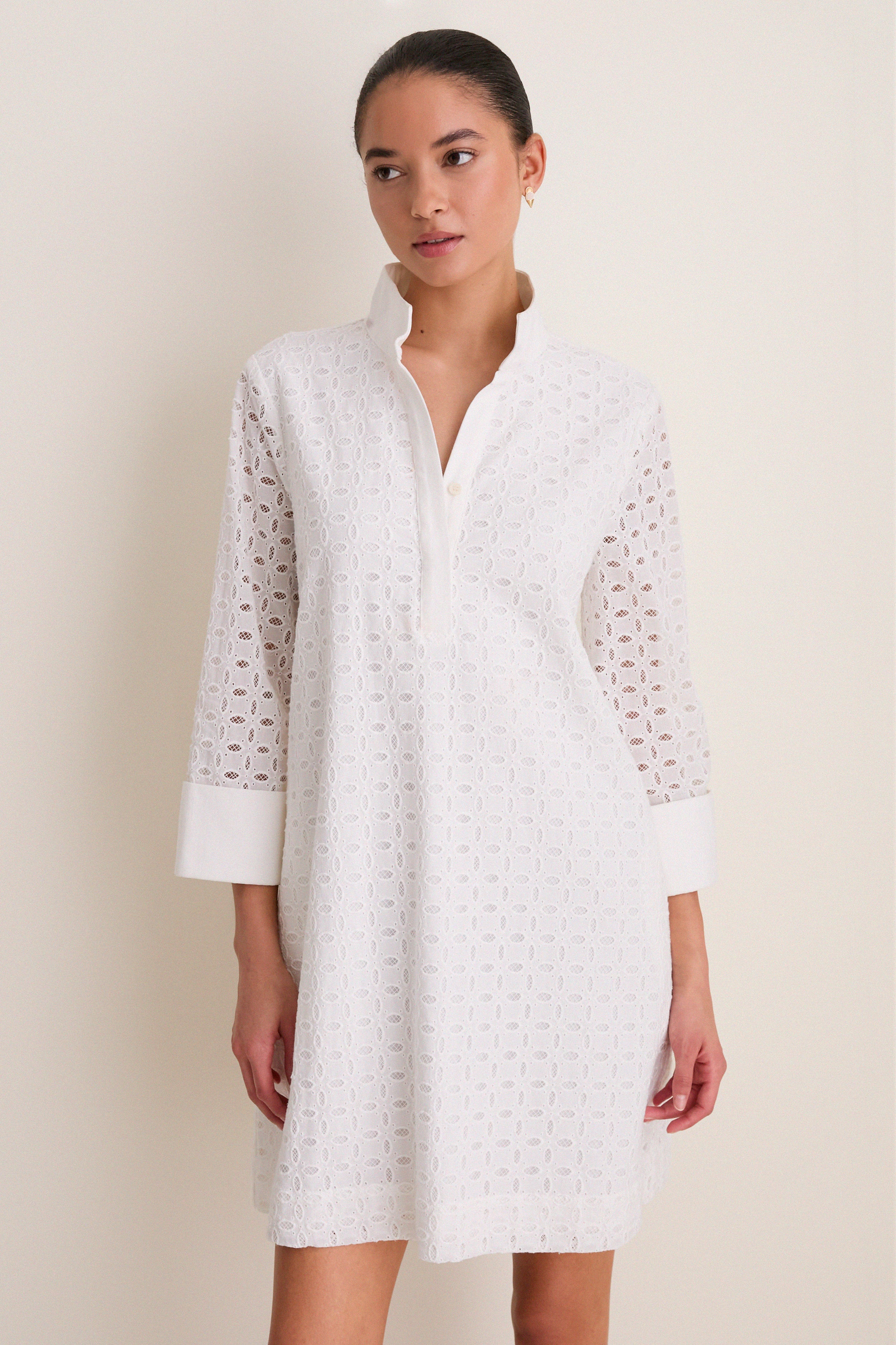 White Eyelet Megan Dress Tuckernuck White Eyelet / M