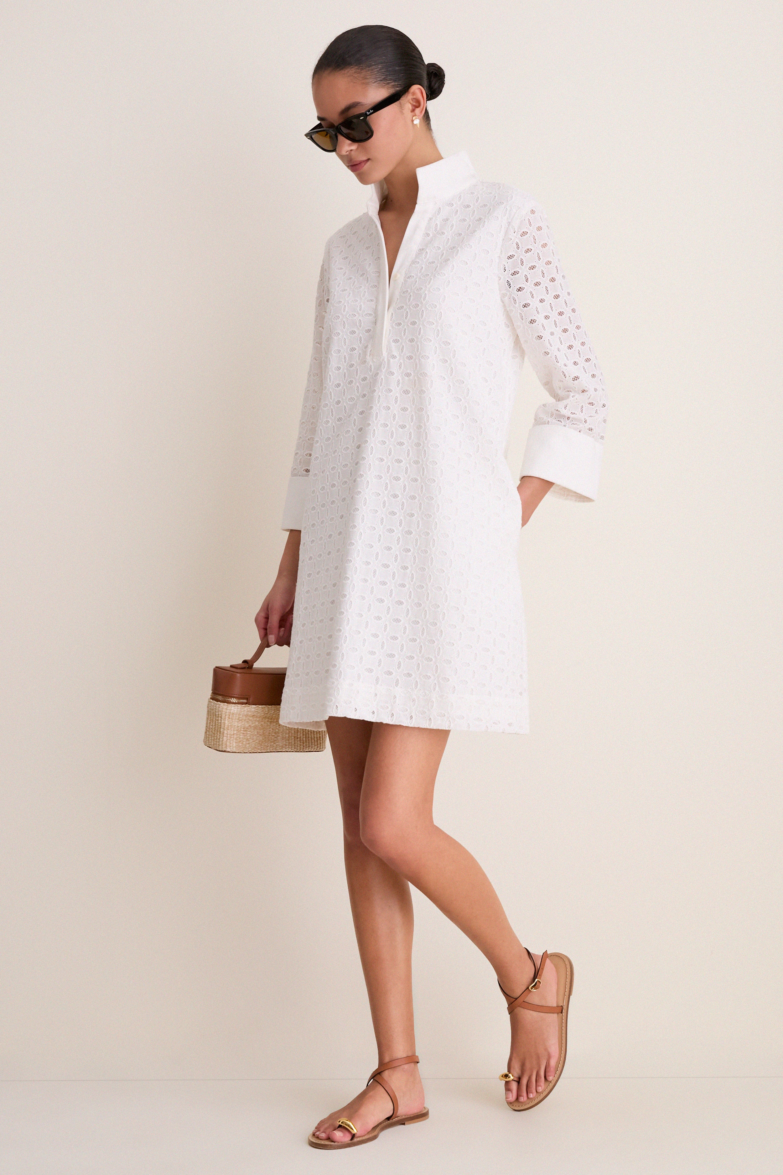 Tuckernuck White Eyelet Megan Dress White Eyelet / M Tuckernuck White Eyelet Megan Dress White Eyelet / M