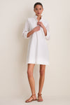 White Eyelet Megan Dress