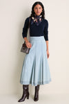 Light Wash Denim Brynn Skirt