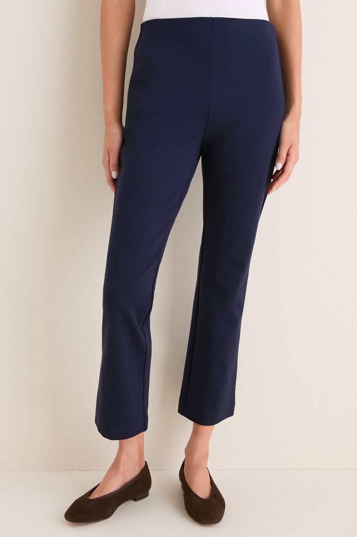 Navy Ponte Ashford Pants