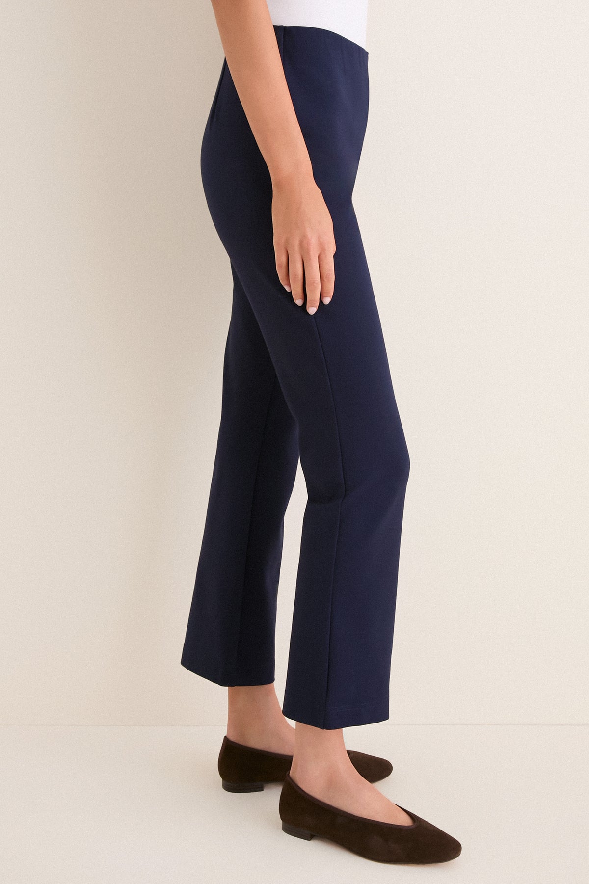 Navy Ponte Ashford Pants