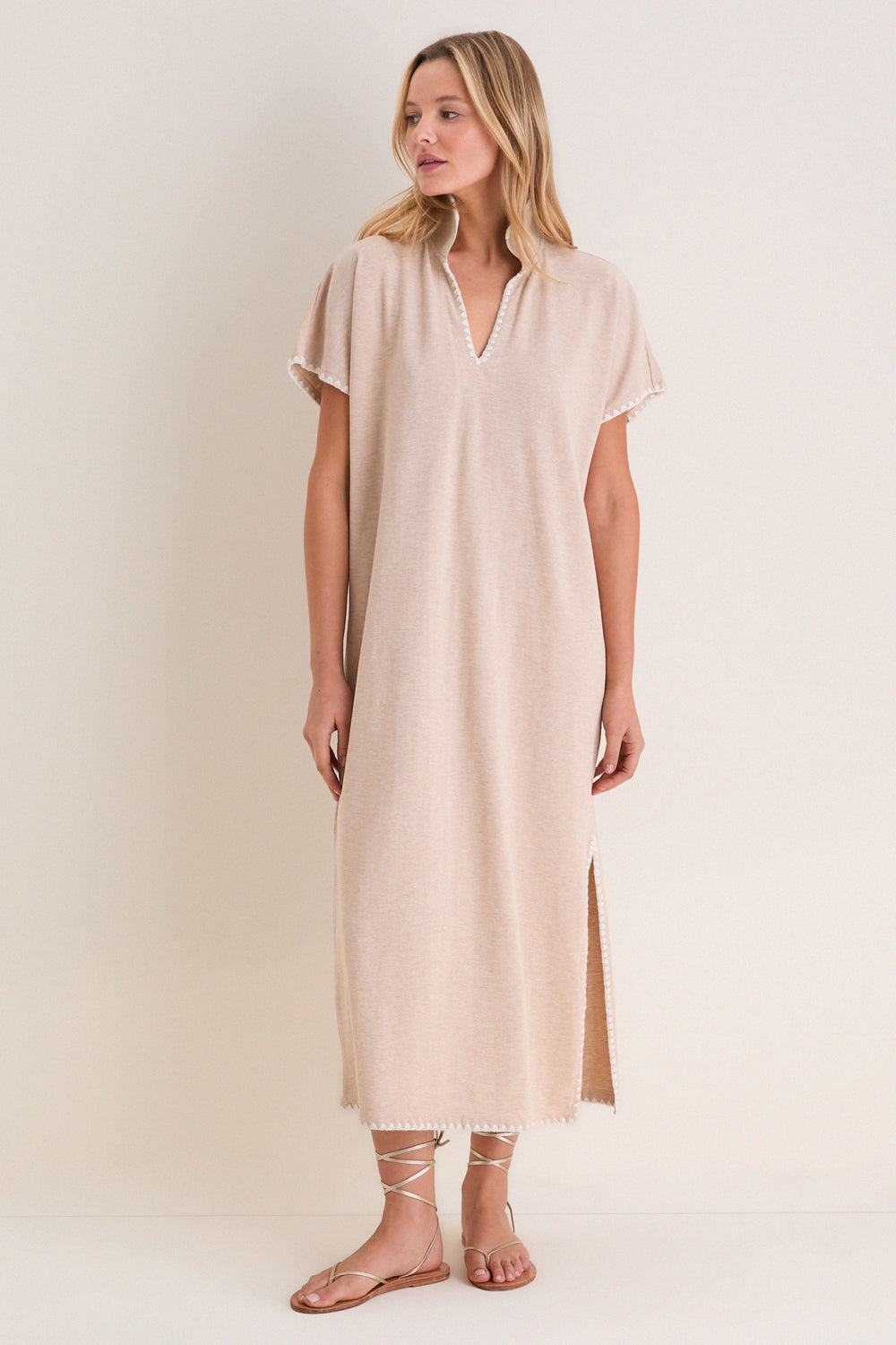 pique cotton dress Pique Pembroke Dress