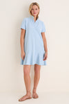 Light Blue Pique May Polo Dress