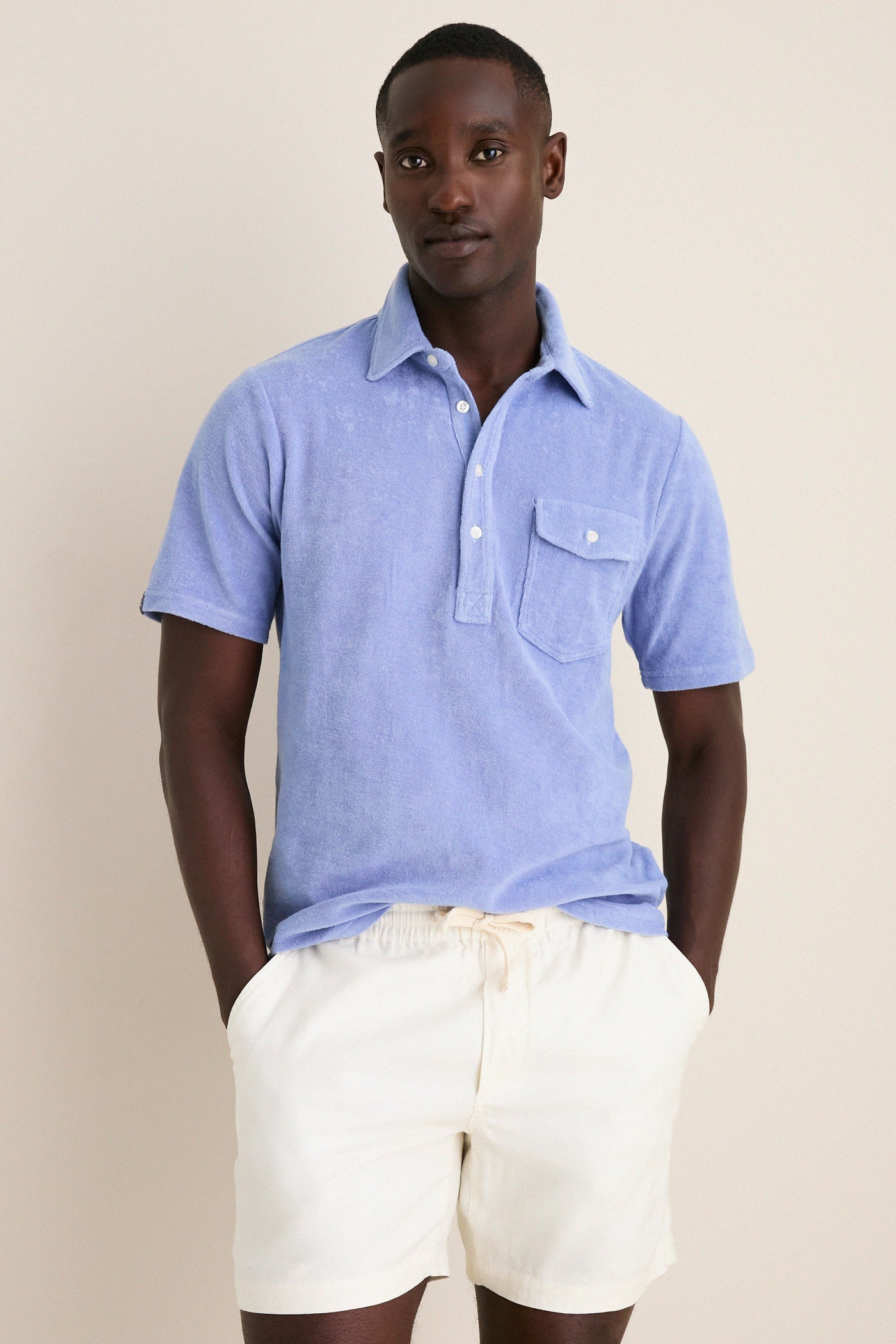 Perry Winkle Terrycloth Players Shirt
