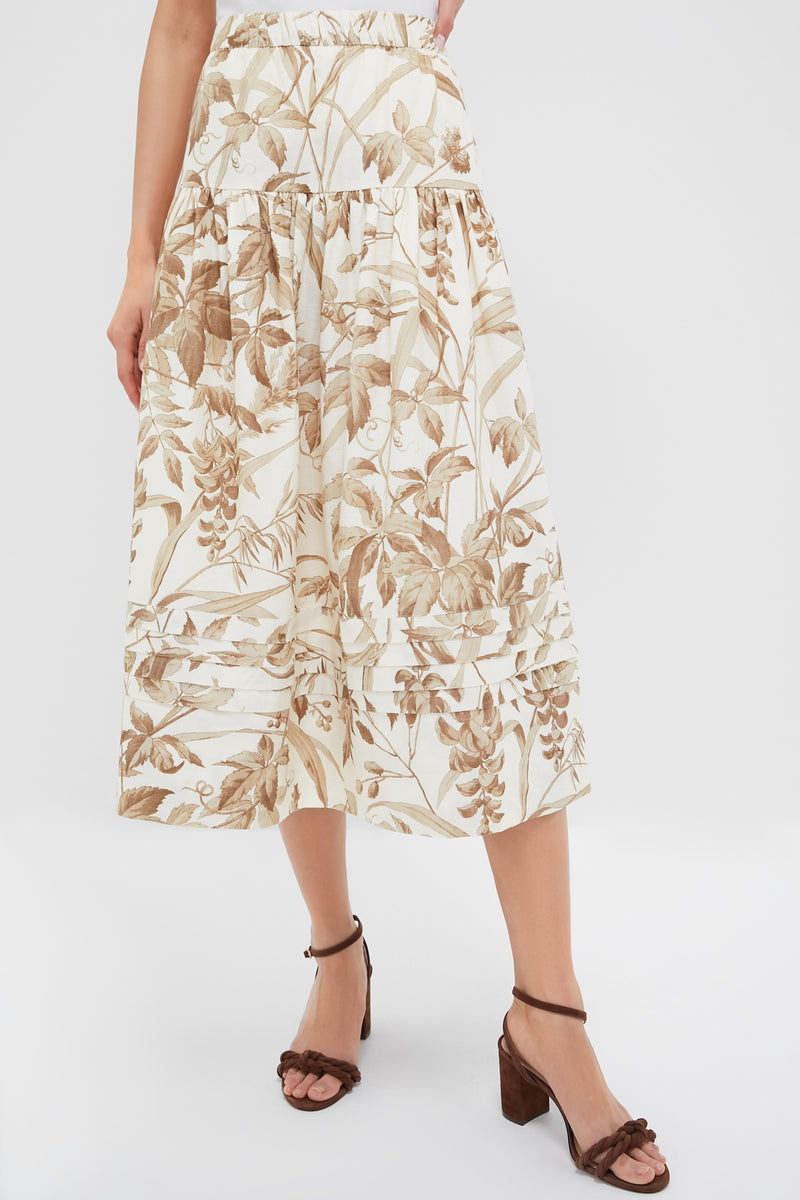 Dune Breeze Cotton Linen Eden Skirt