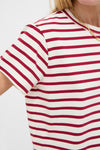 Red Stripe Parker Classic Tee