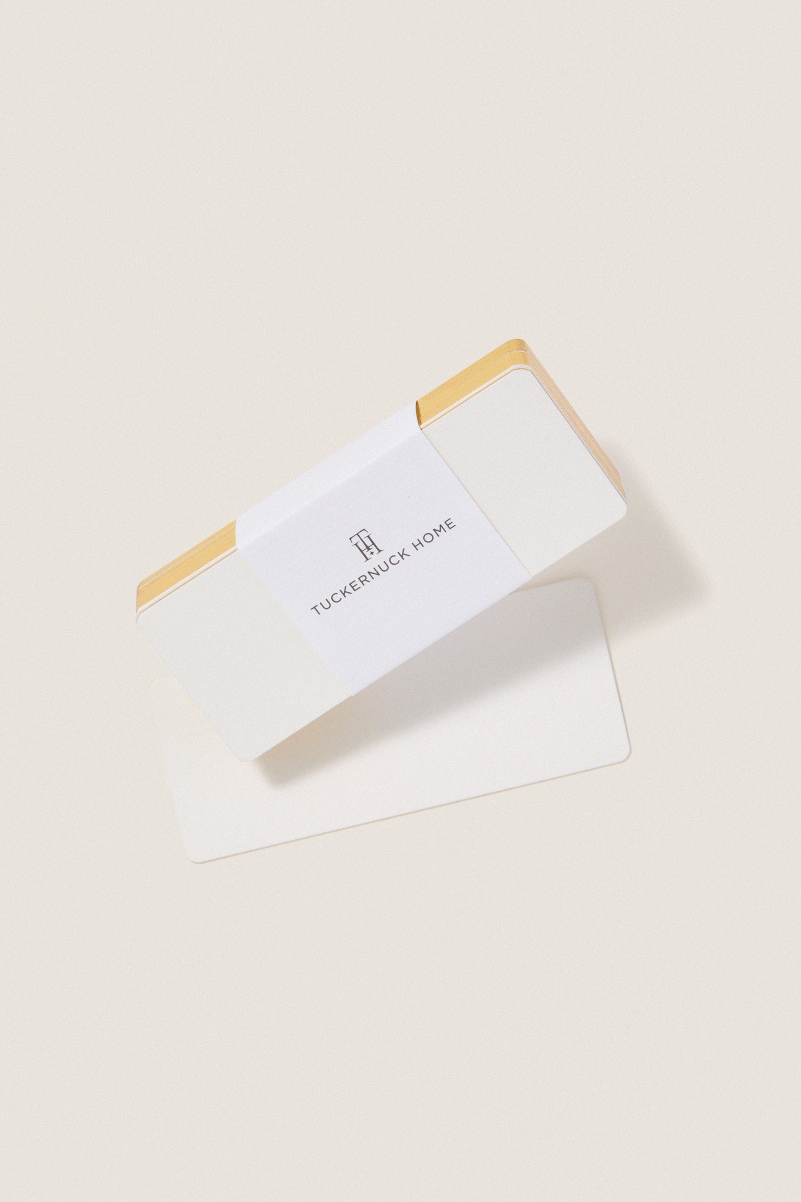 Gold Trim Place Cards Set of 25