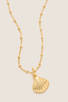 Gold Shell Bridget Necklace