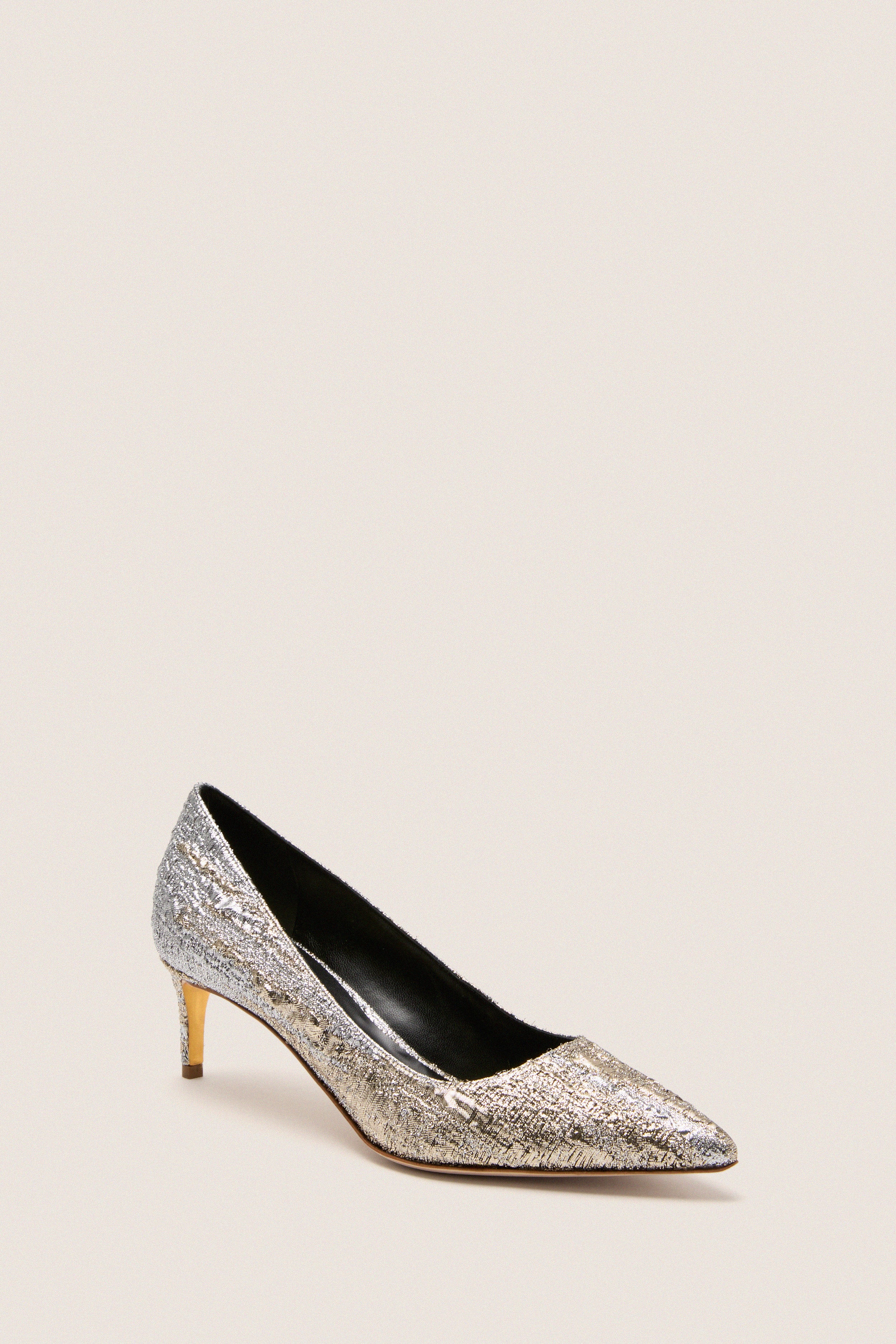 Silver Gold New Nora Heels