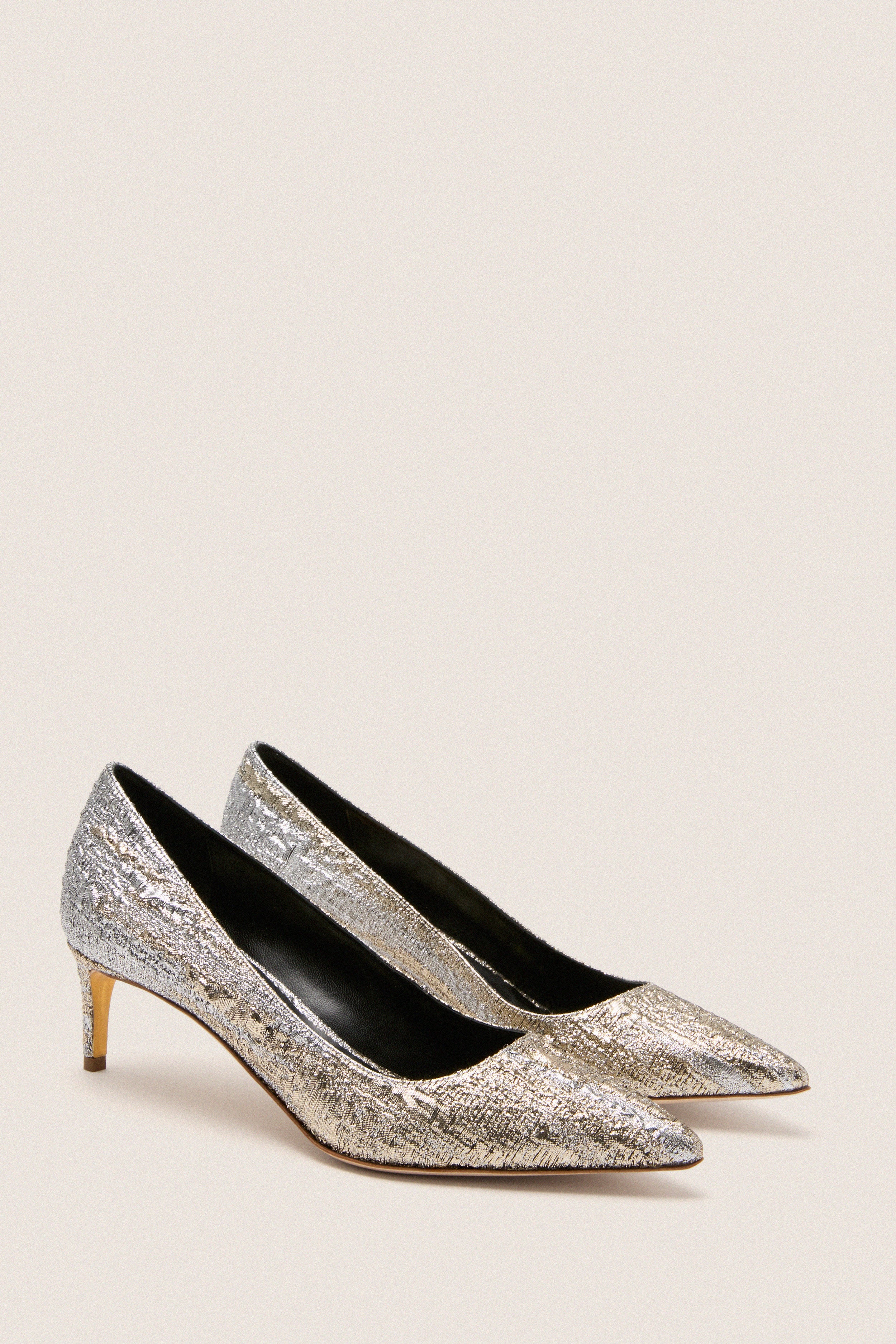 Silver Gold New Nora Heels