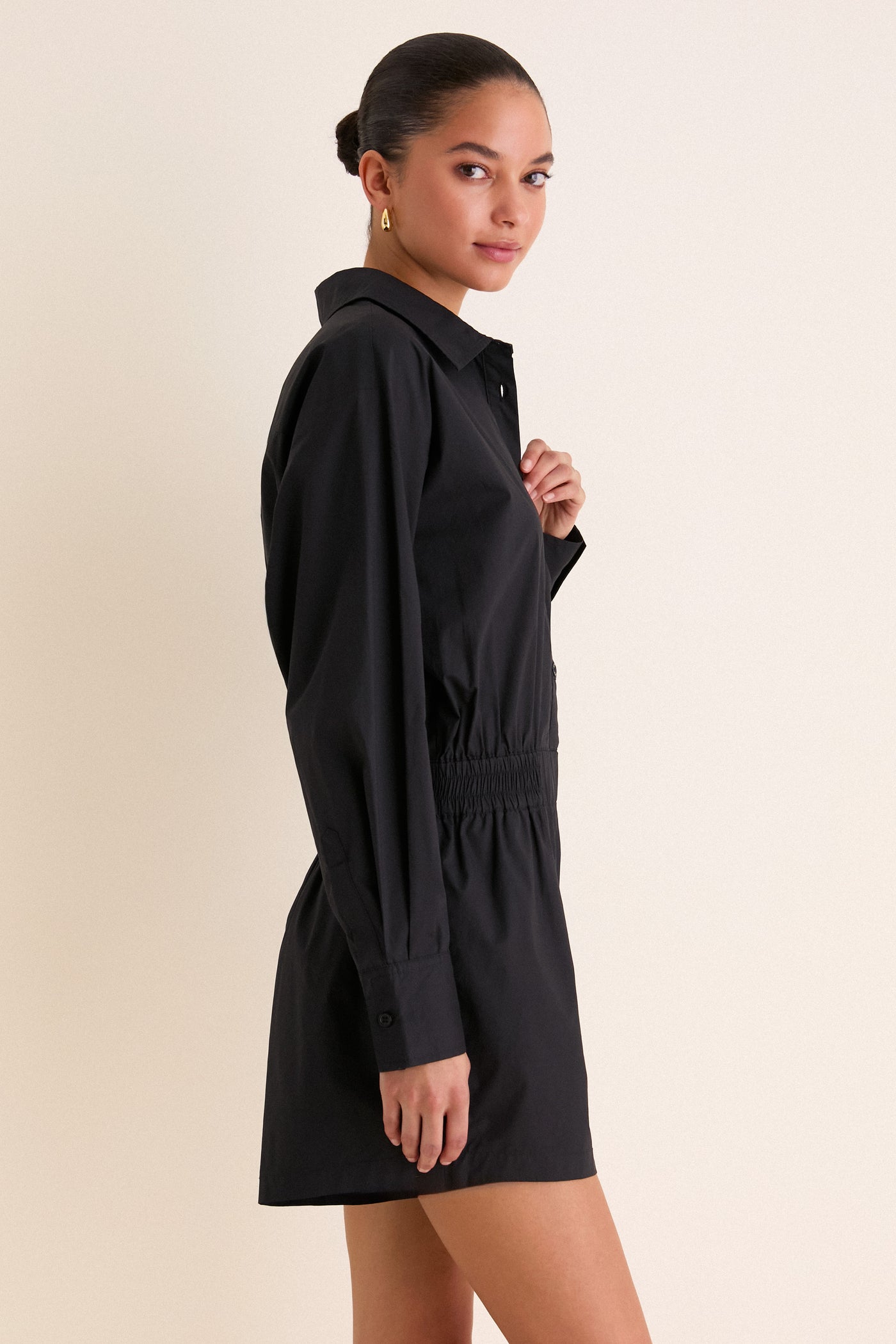 Hyacinth House Black Hartwell Playsuit Black / XL