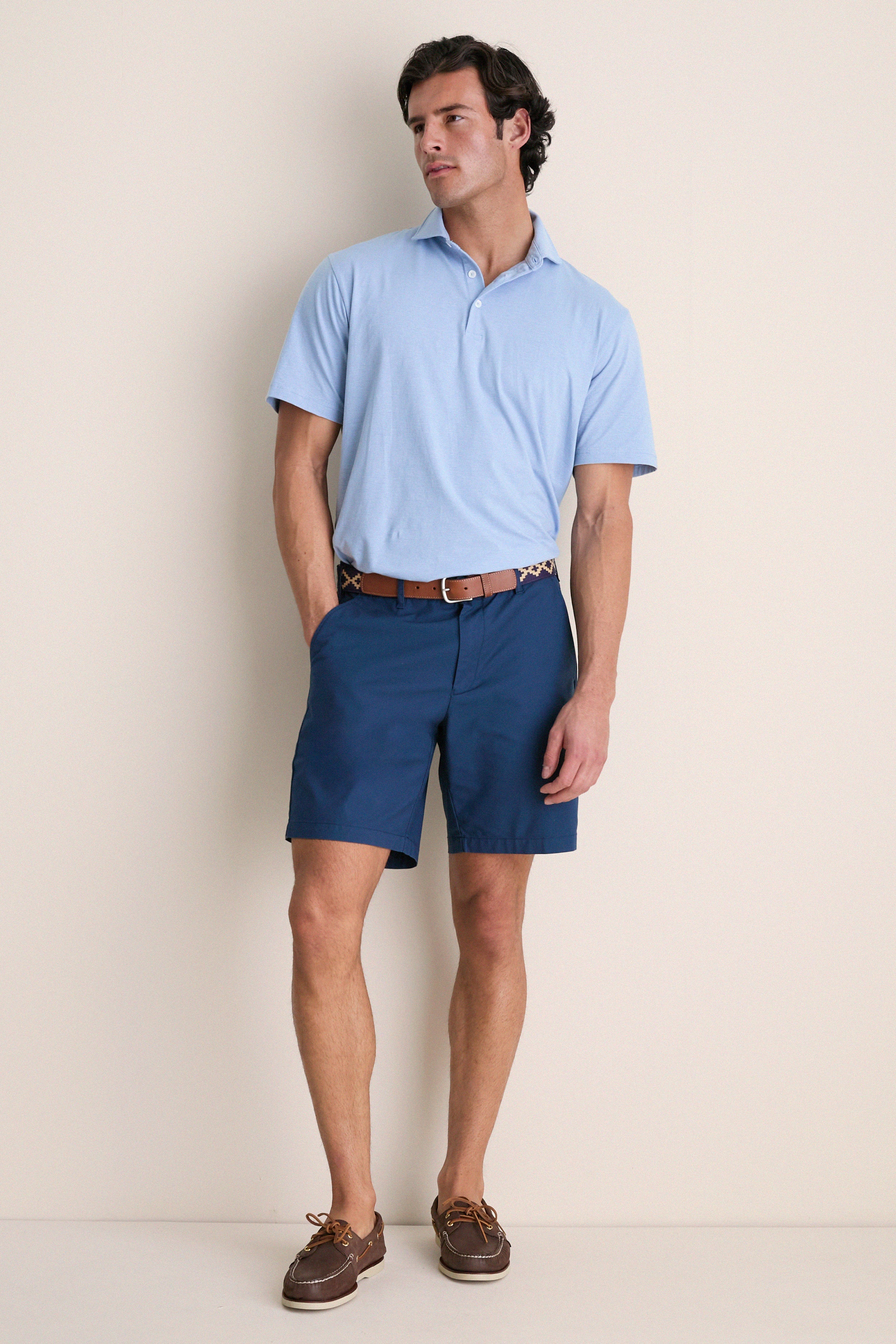 Washed Navy Crown Comfort Short