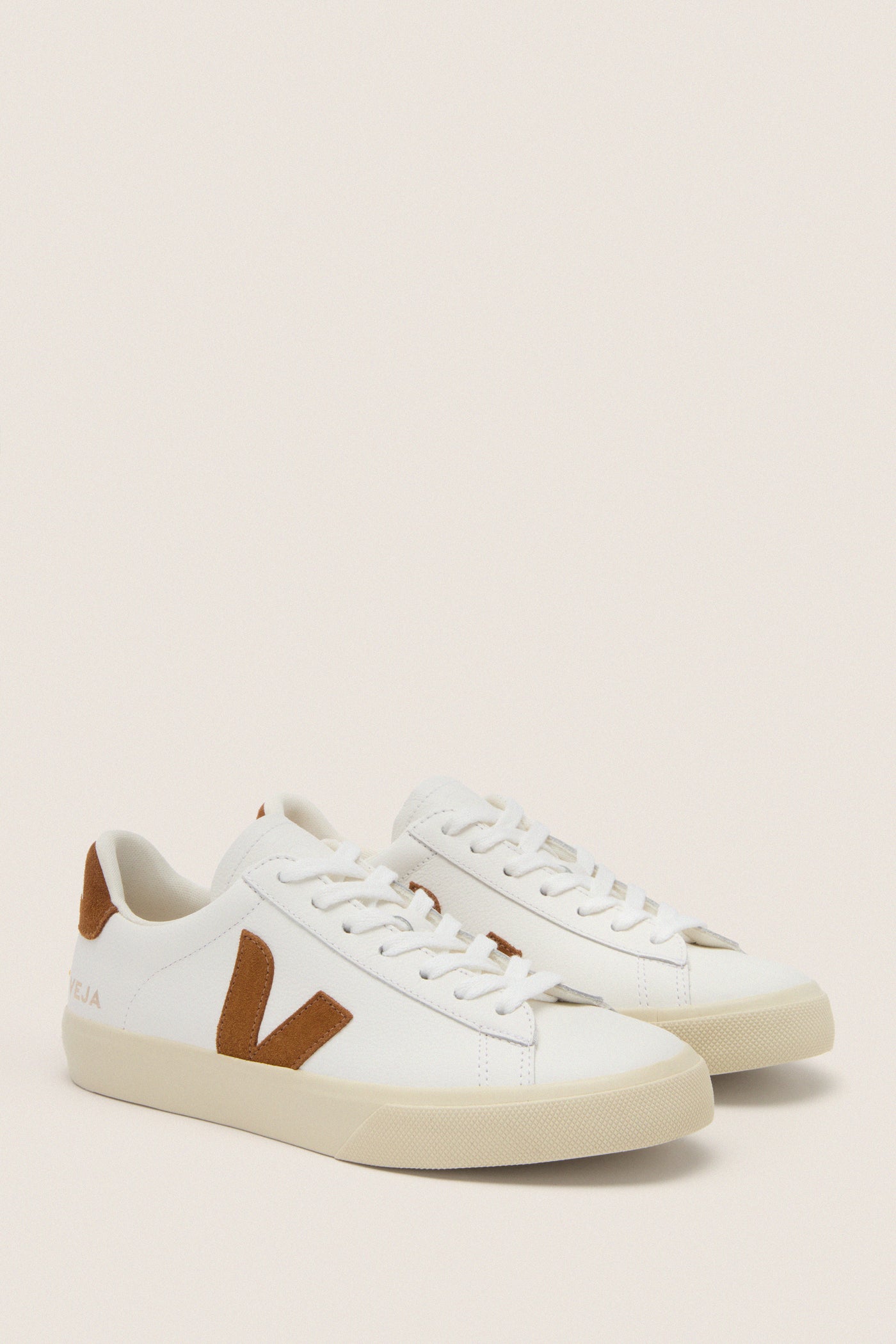 White Cognac Campo Sneakers