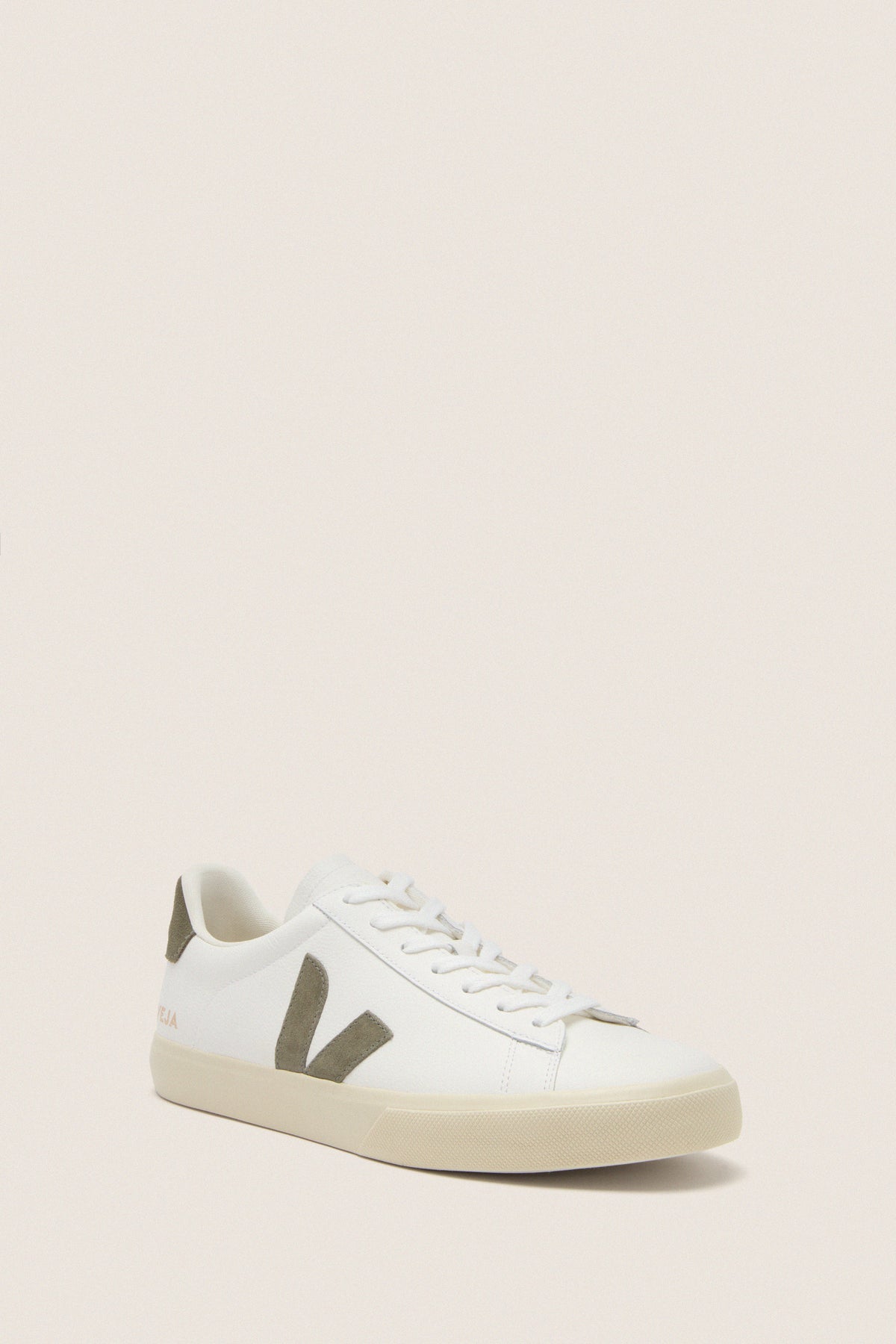 Mens Extra White Kaki Campo Sneakers