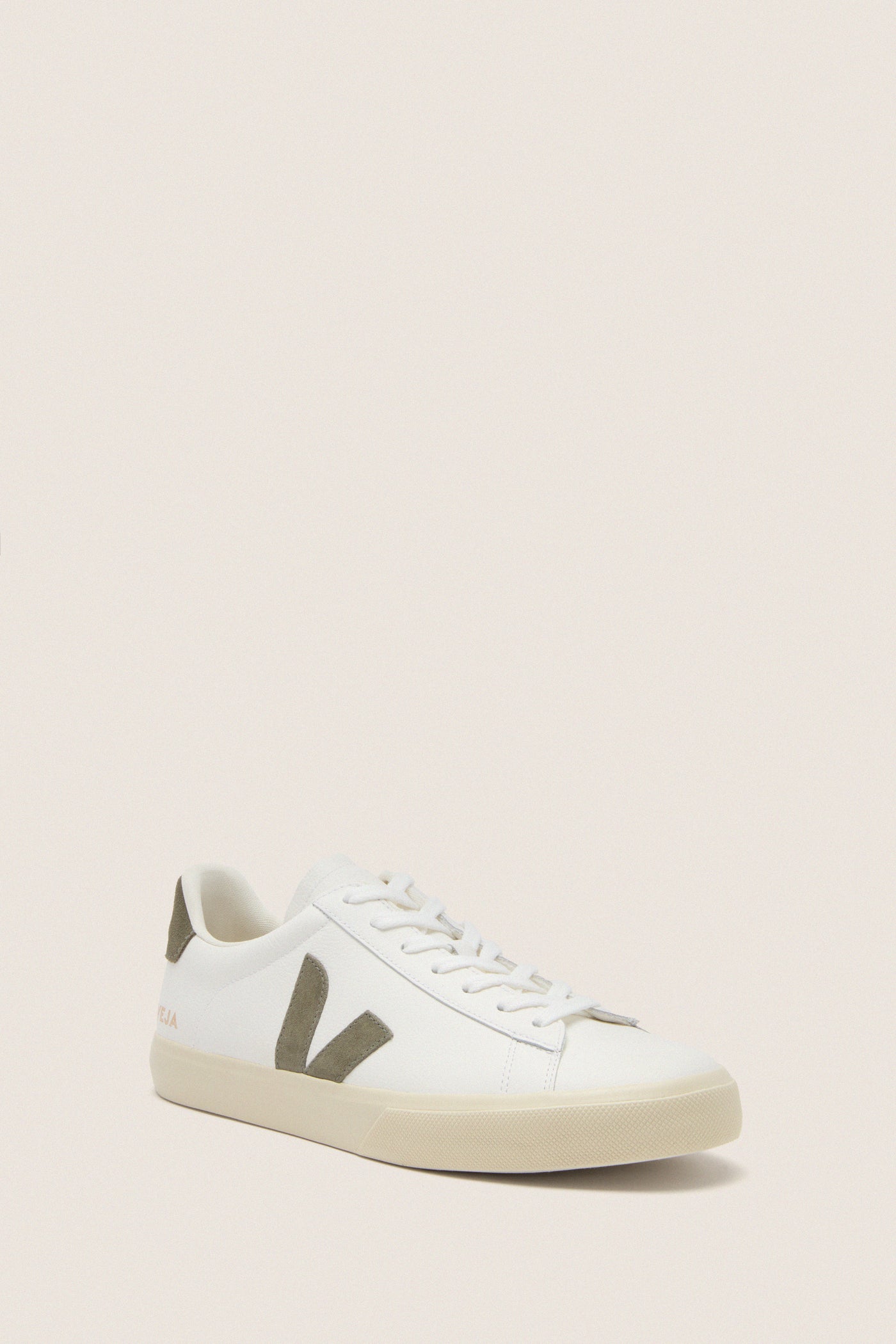 Mens Extra White Kaki Campo Sneakers