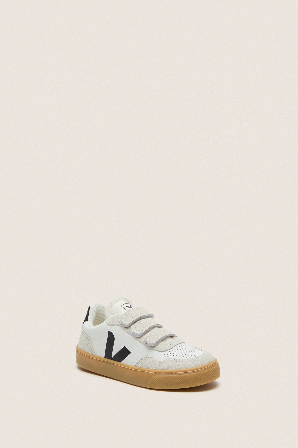 White Black Natural Small V-90 Sneakers