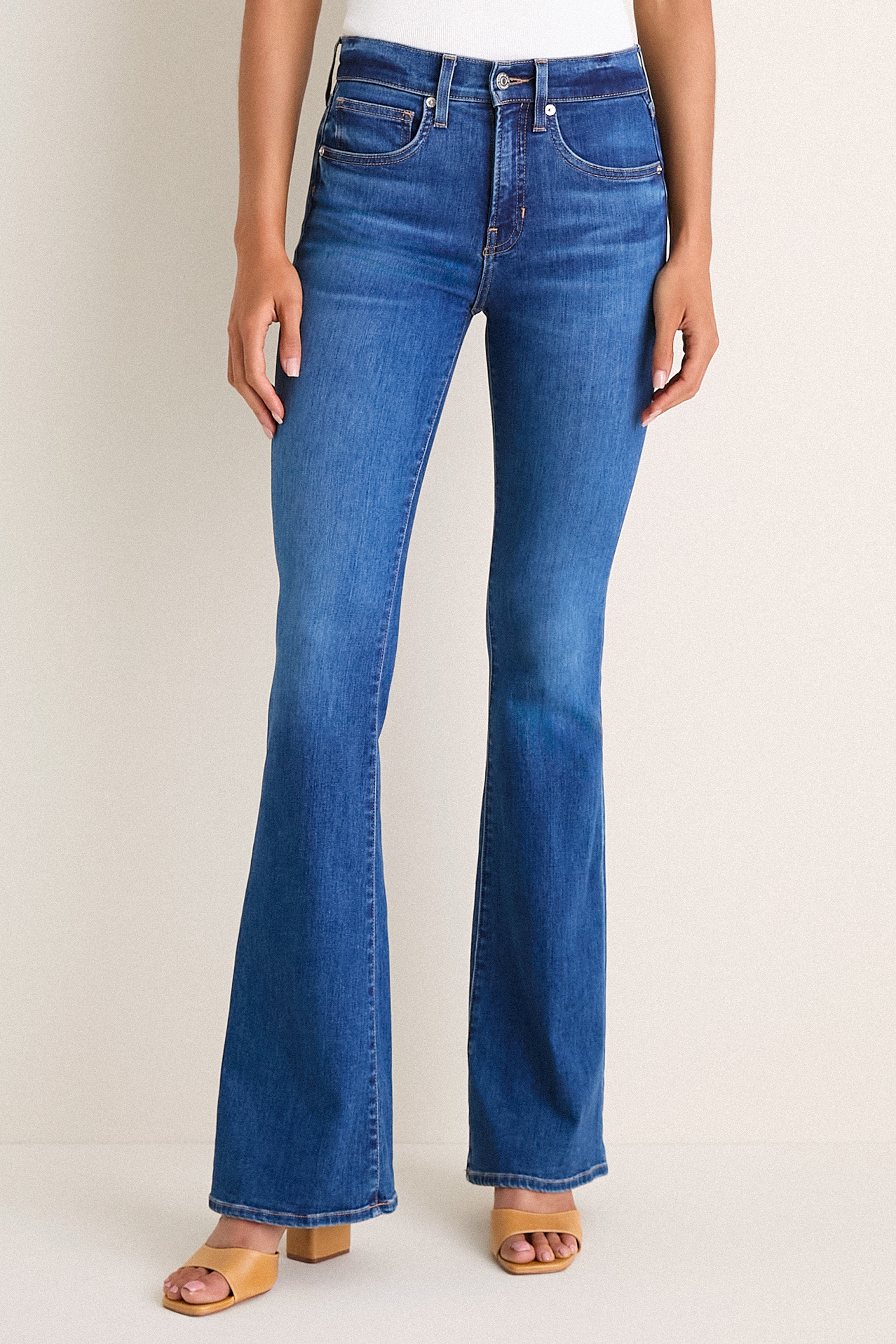 00s veronica archive FLARE denim pants l.g.b. ifsixwasnine 14th 