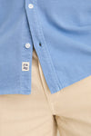 Light Blue Short Sleeve Saltaire Shirt
