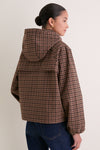 Exclusive Vicuna Gingham Audrey Showerproof Jacket