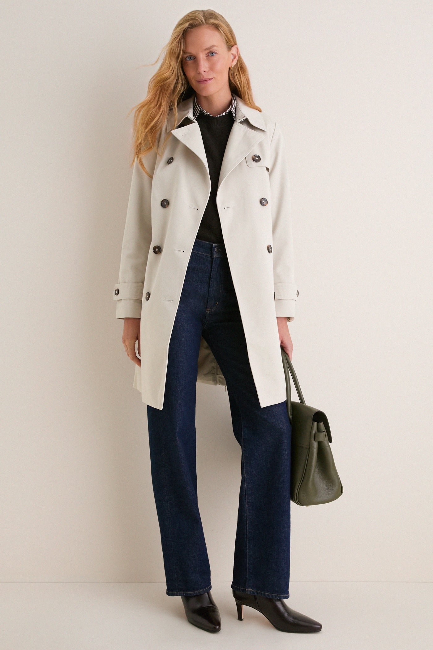 Mist Short Greta Showerproof Jacket