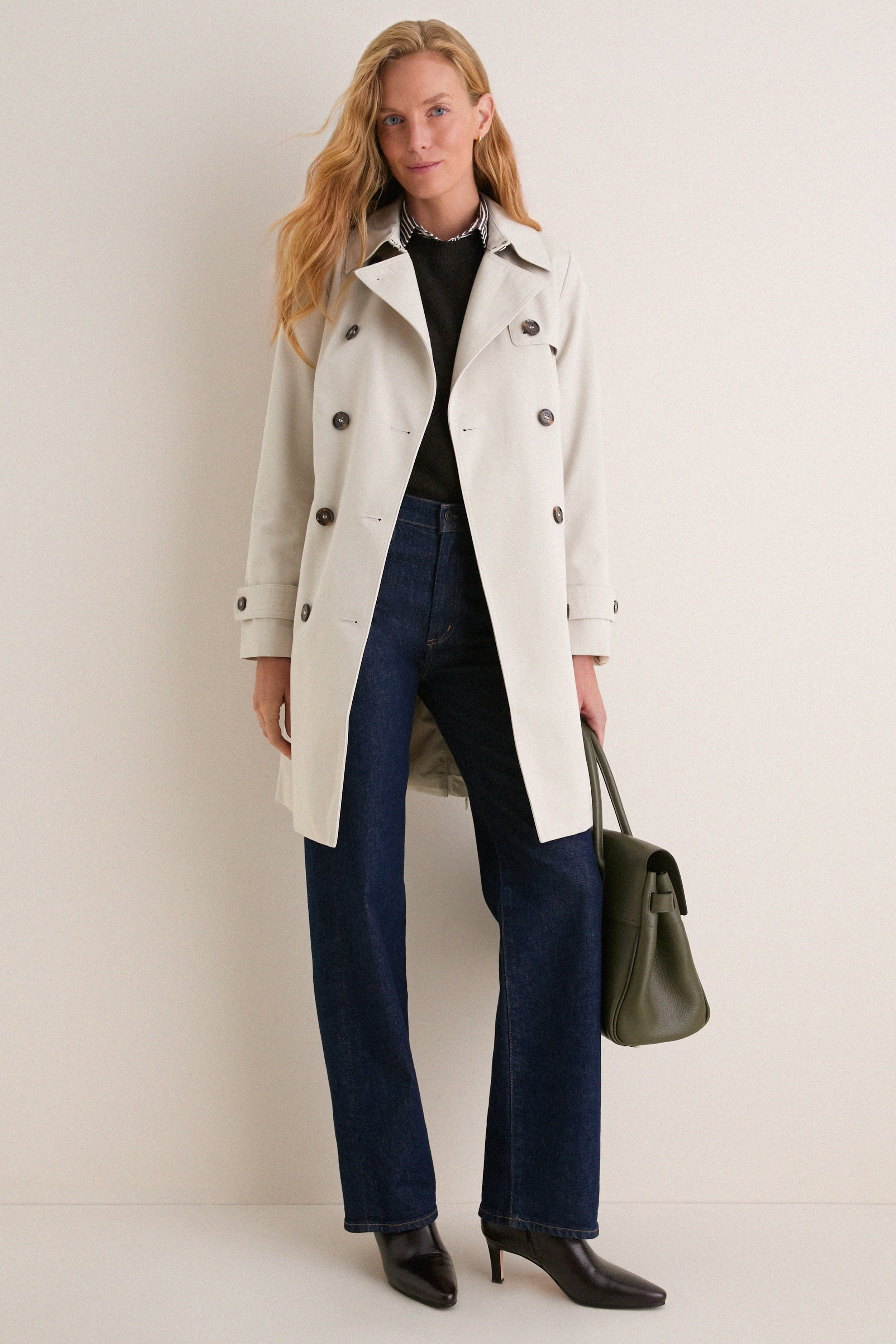 Mist Short Greta Showerproof Jacket
