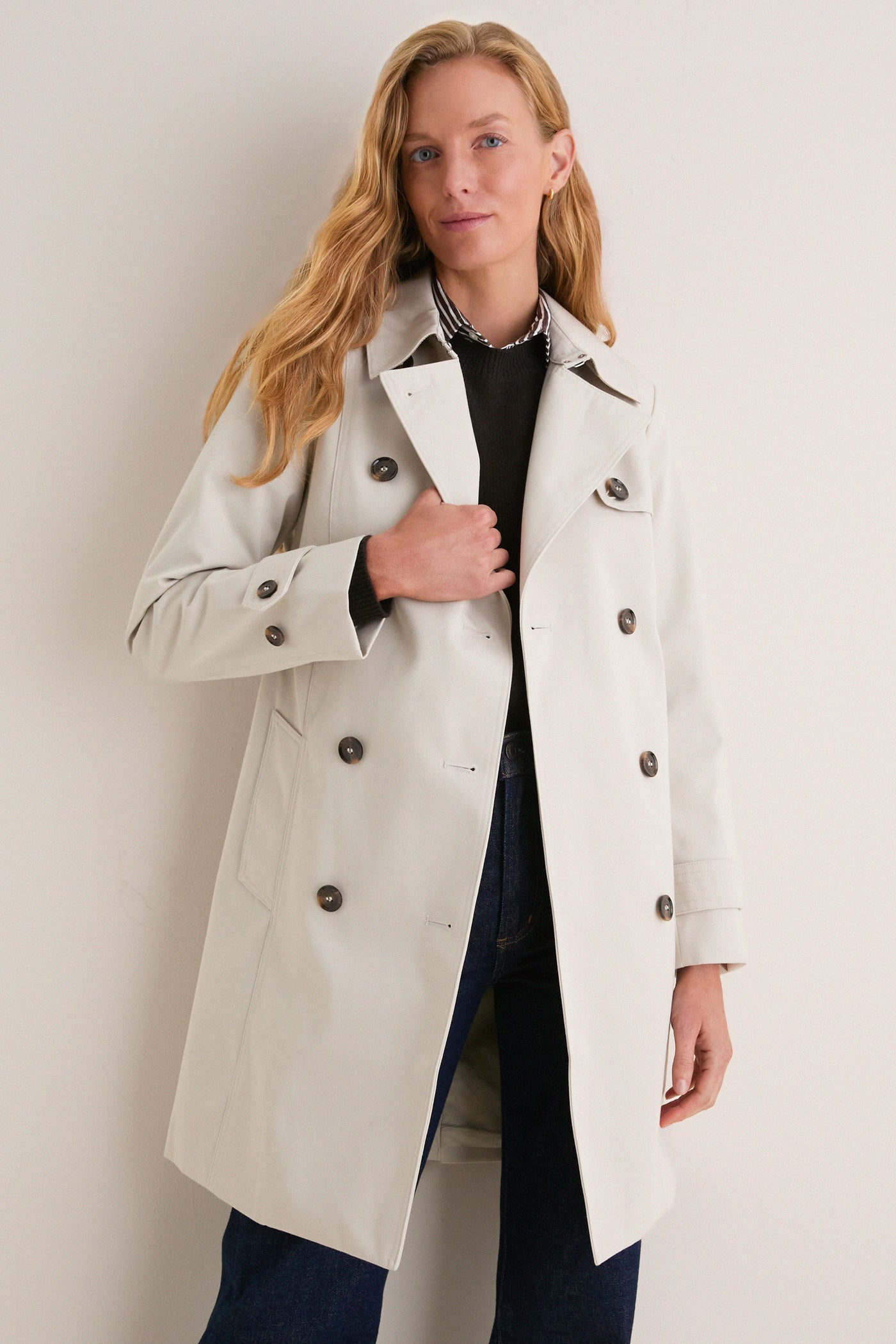 Mist Short Greta Showerproof Jacket