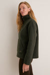Olive Bamburgh Fleece Pullover