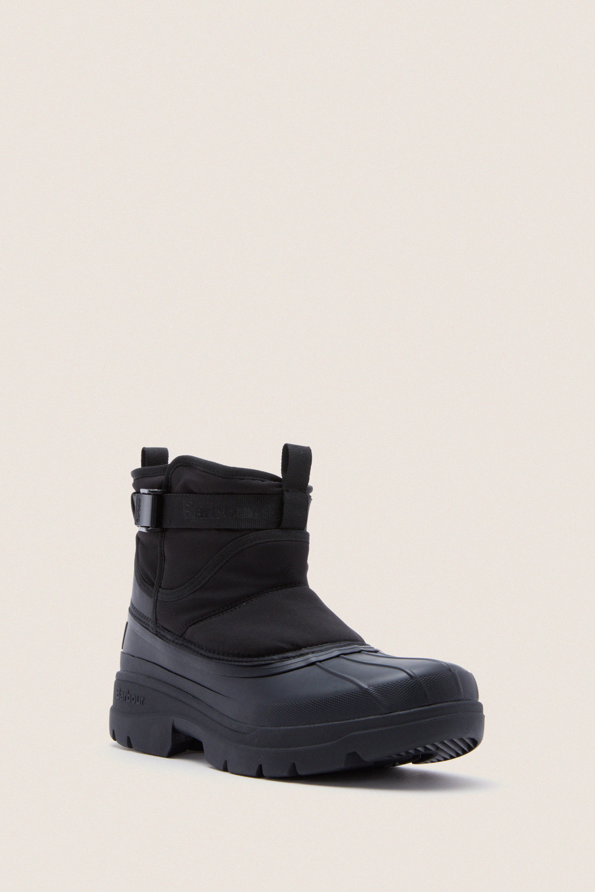 Black Braybourn Welly Duck Boots | Barbour
