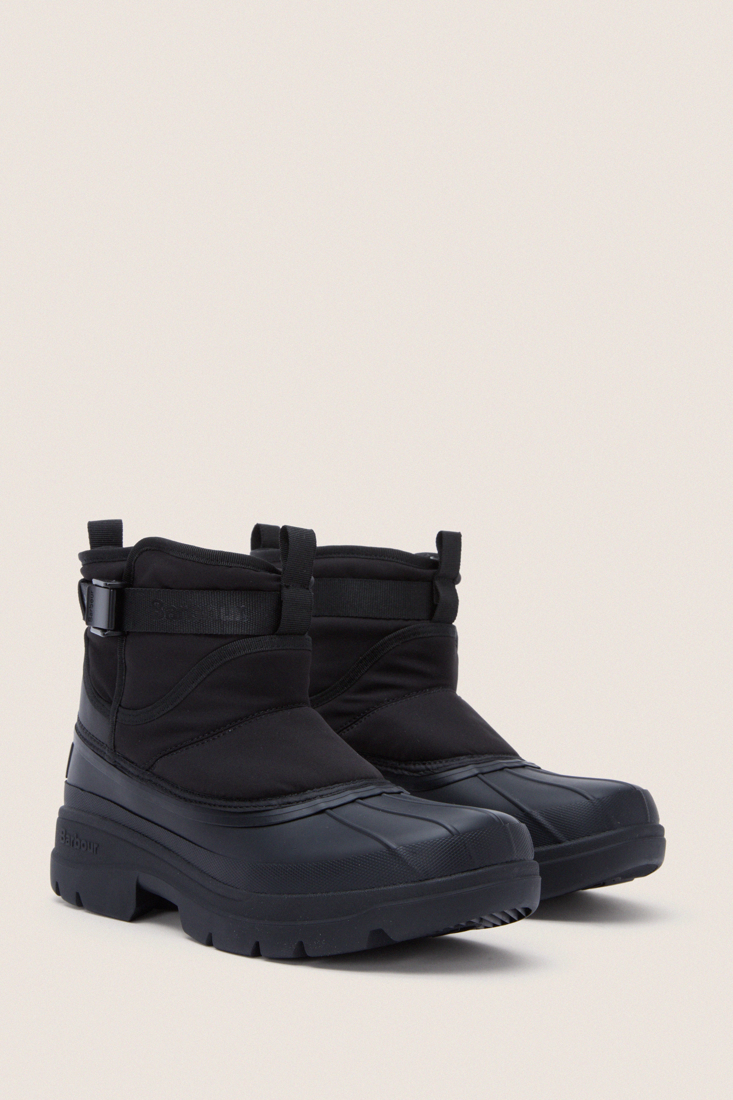 Black Braybourn Welly Duck Boots | Barbour