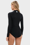 Black Tyra UPF Swim One Piece