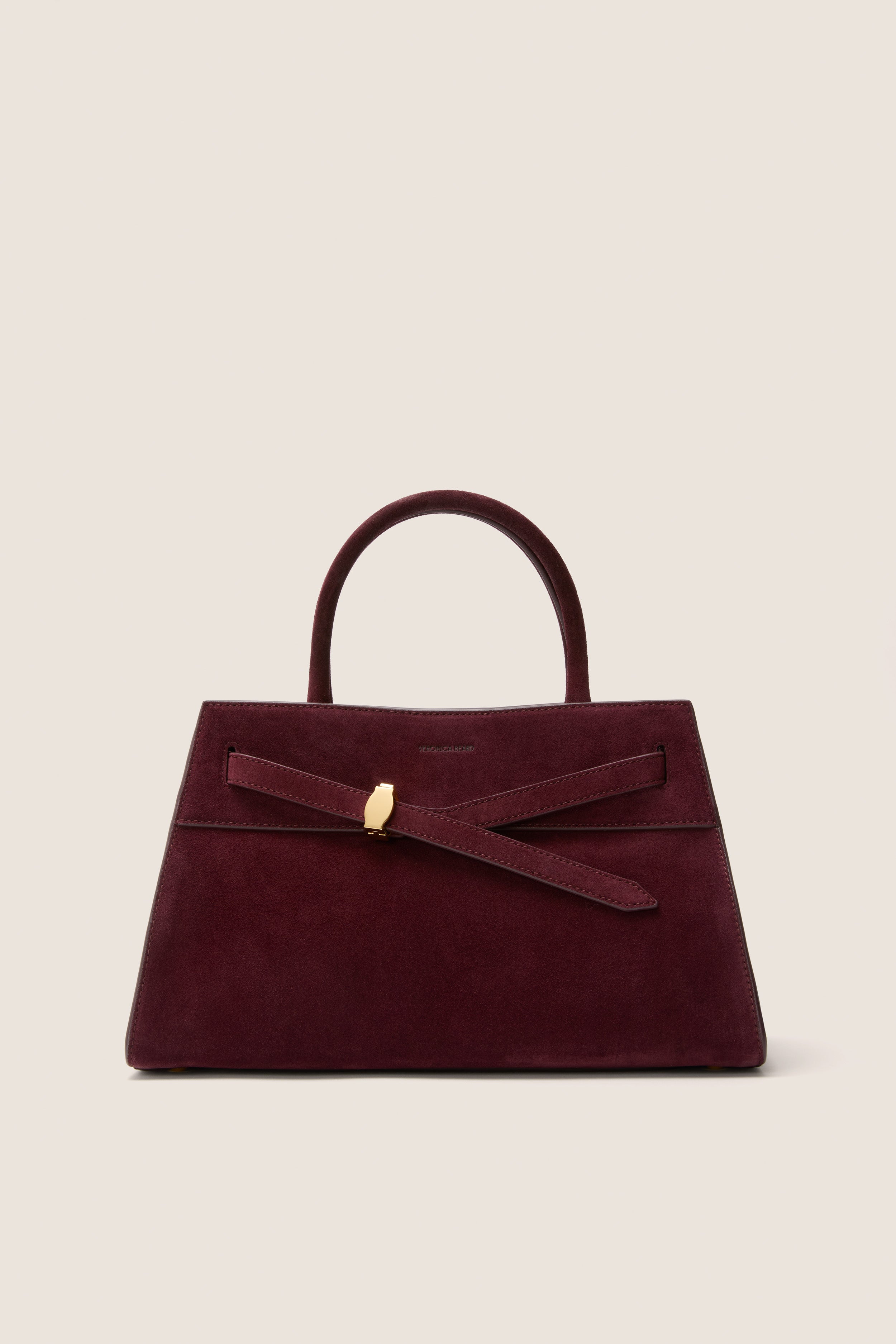 Raisin Suede Veronica Beard Dash Bag | Veronica Beard