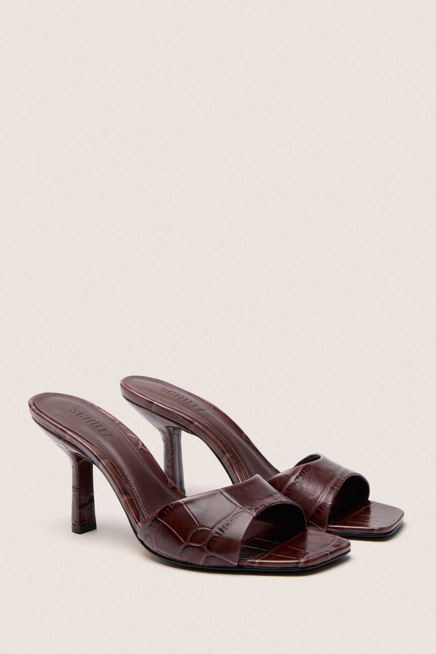 Root Brown Posseni Heels