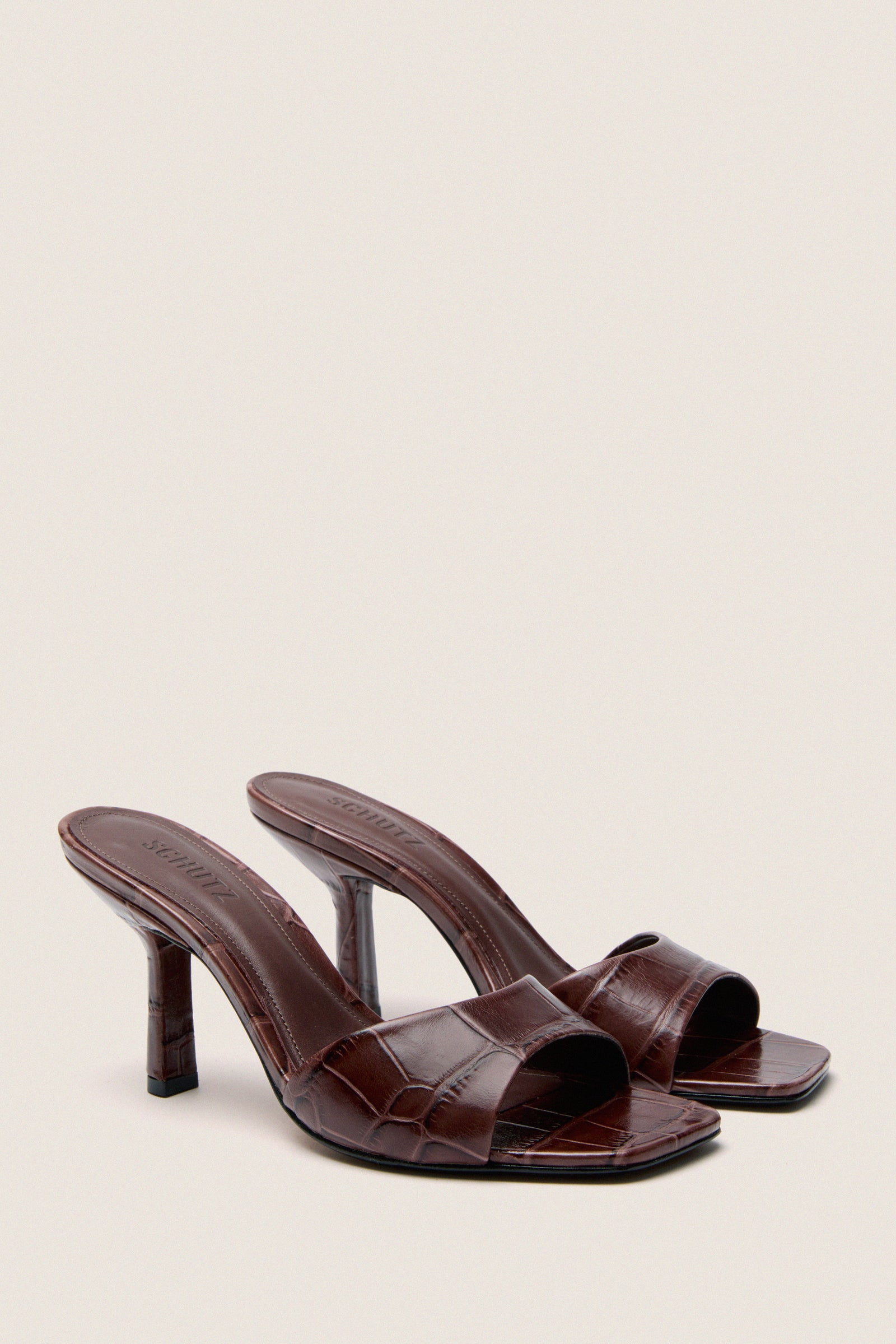 Root Brown Posseni Heels