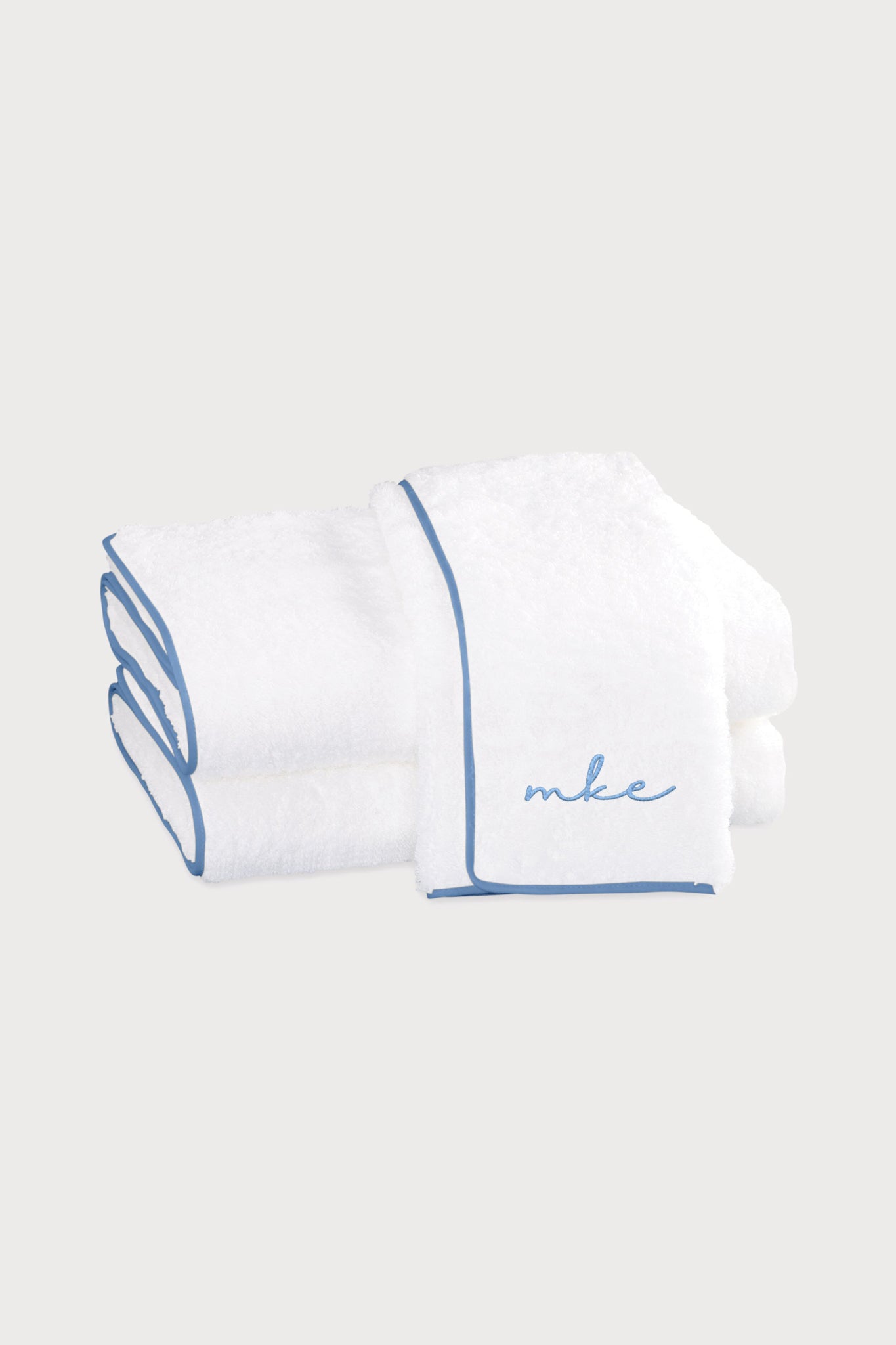 Azure Cairo Bath Towel